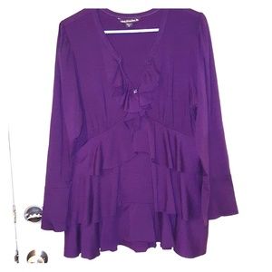 Mushka by Sienna Rose purple plum top