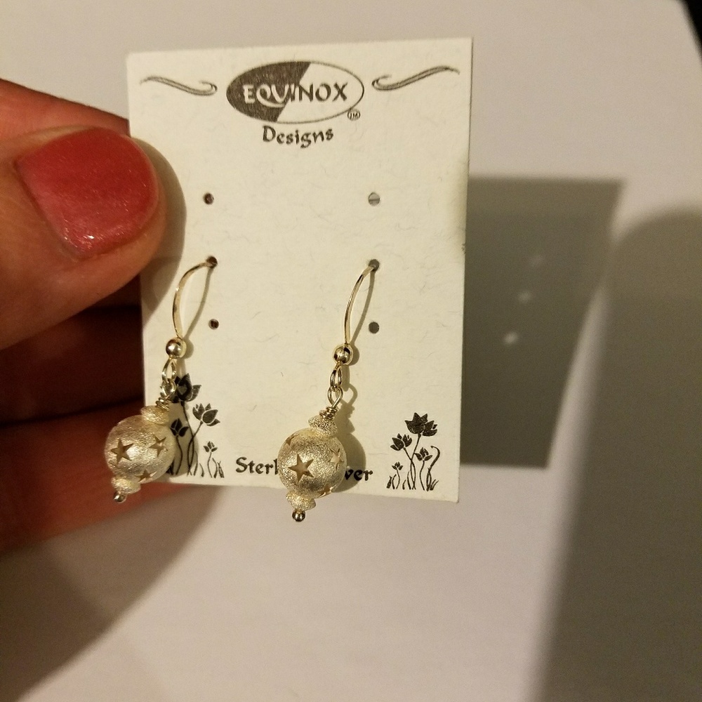 Sterling silver earrings