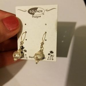 Sterling silver earrings