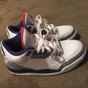 Jordan 3 retro OG red white blue