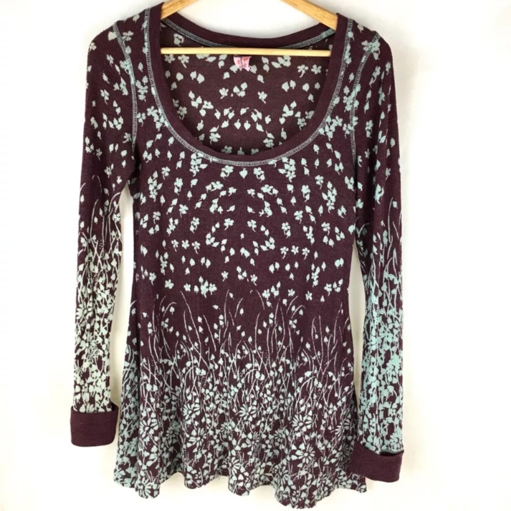 FREE PEOPLE for Anthropology EUC thermal RARE✨