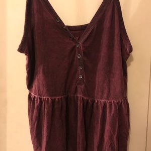 American Eagle Button Tank