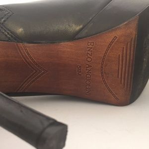 Enzo Angiolini Peep Toe Booties