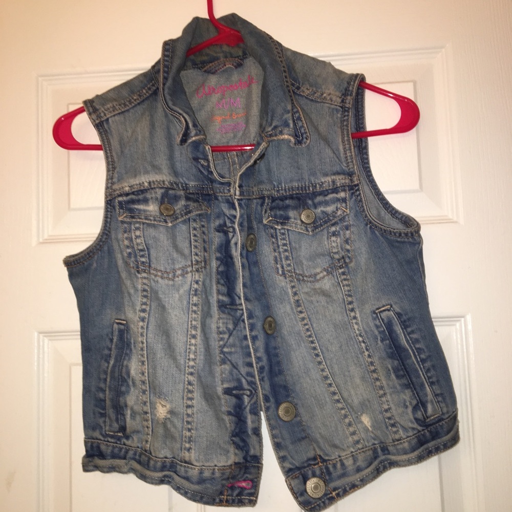 Denim vest