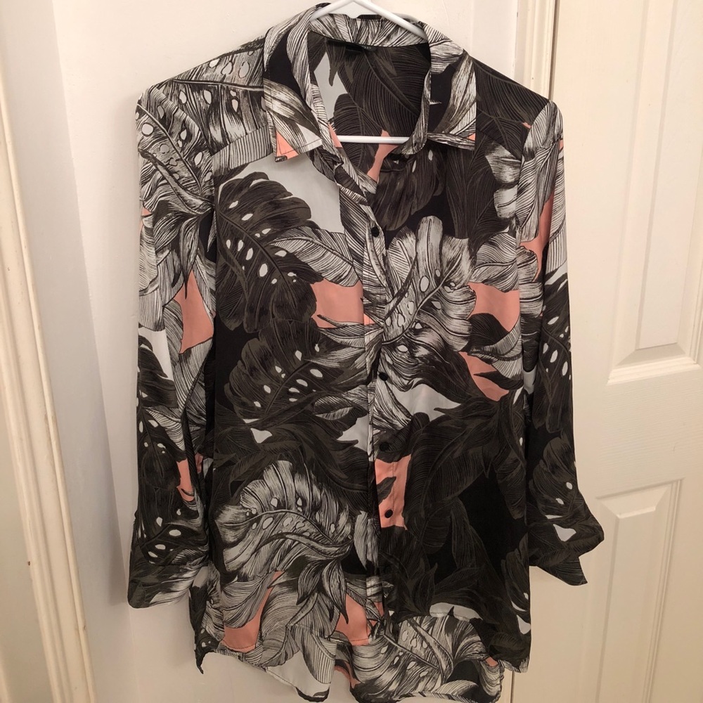 Top Shop Button Down