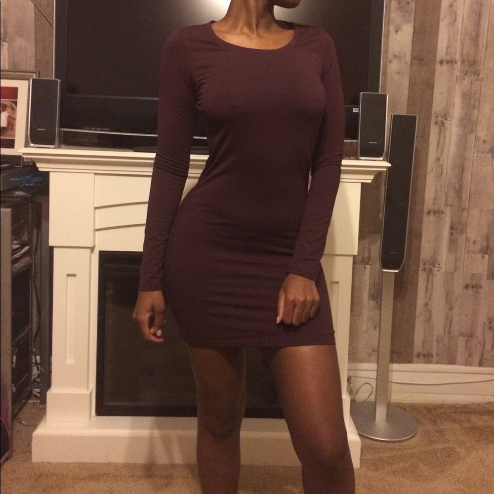 H&M long sleeve dress