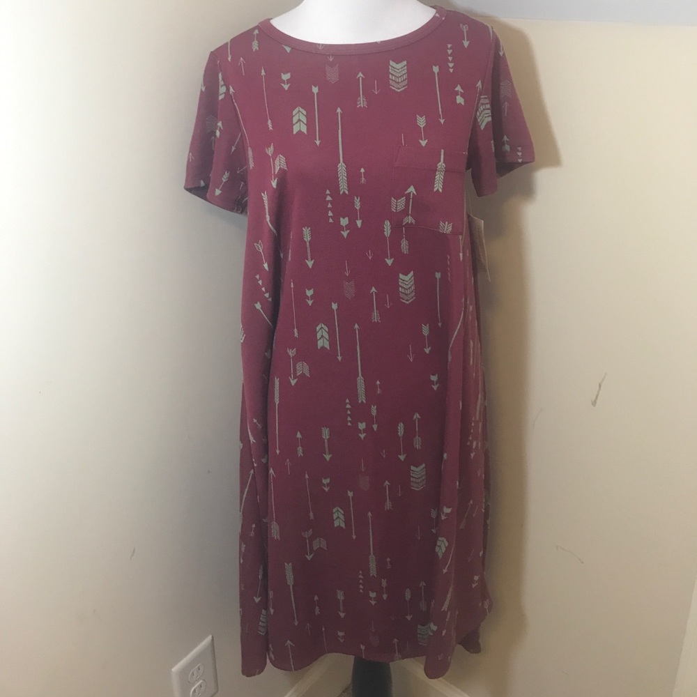 Lularoe arrow unicorn xs Carly nwt