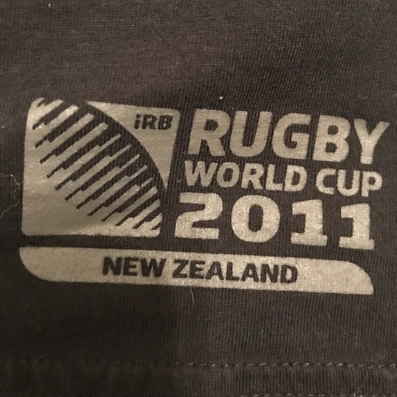 World Cup Collection Rugby 2011 Tee New Zealand 2X - Picture 2 of 4