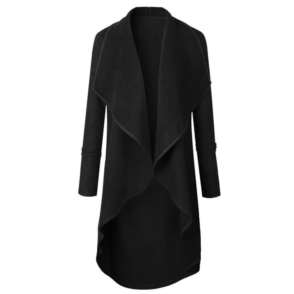 ✨Last one! ✨Open drape waterfall Cardigan Olive - Picture 7 of 8