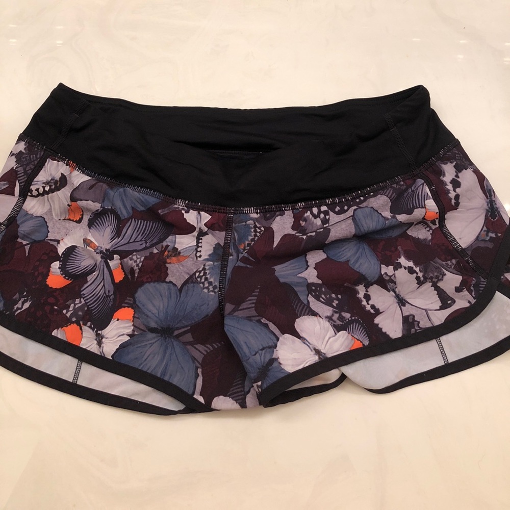 Lululemon speed shorts size 8