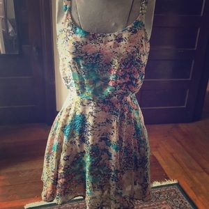 Floral summer dress