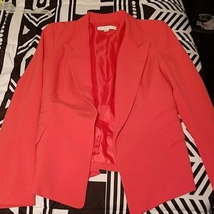 Salmon colored New York and Company blazer