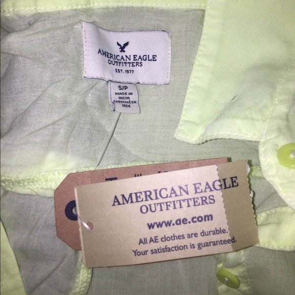 Neon button up - Picture 2 of 2