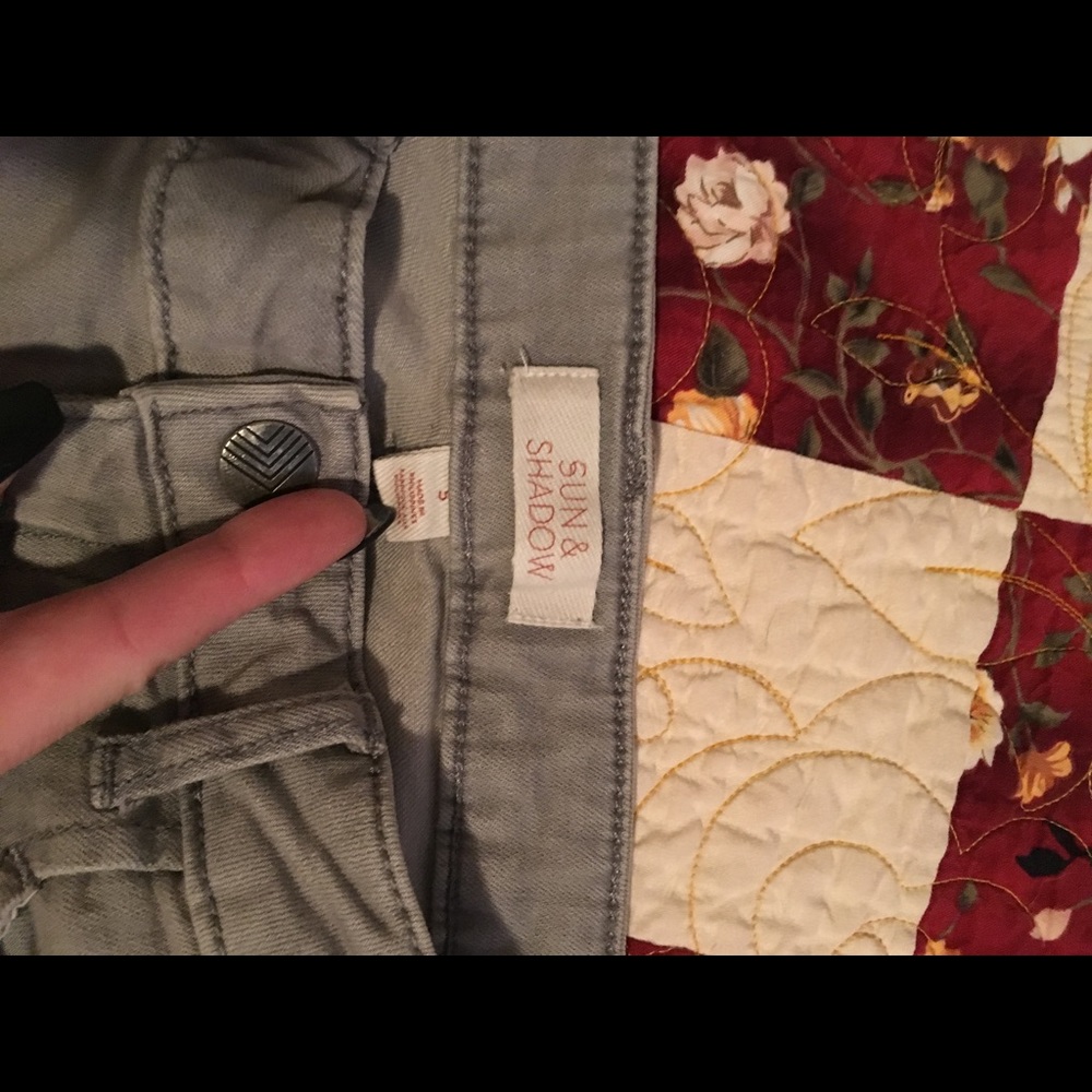 Grey Moto style jeans