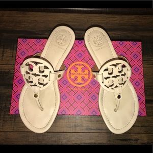 Cream colored Tory Burch
