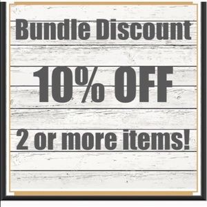 10% off bundles of two or more
