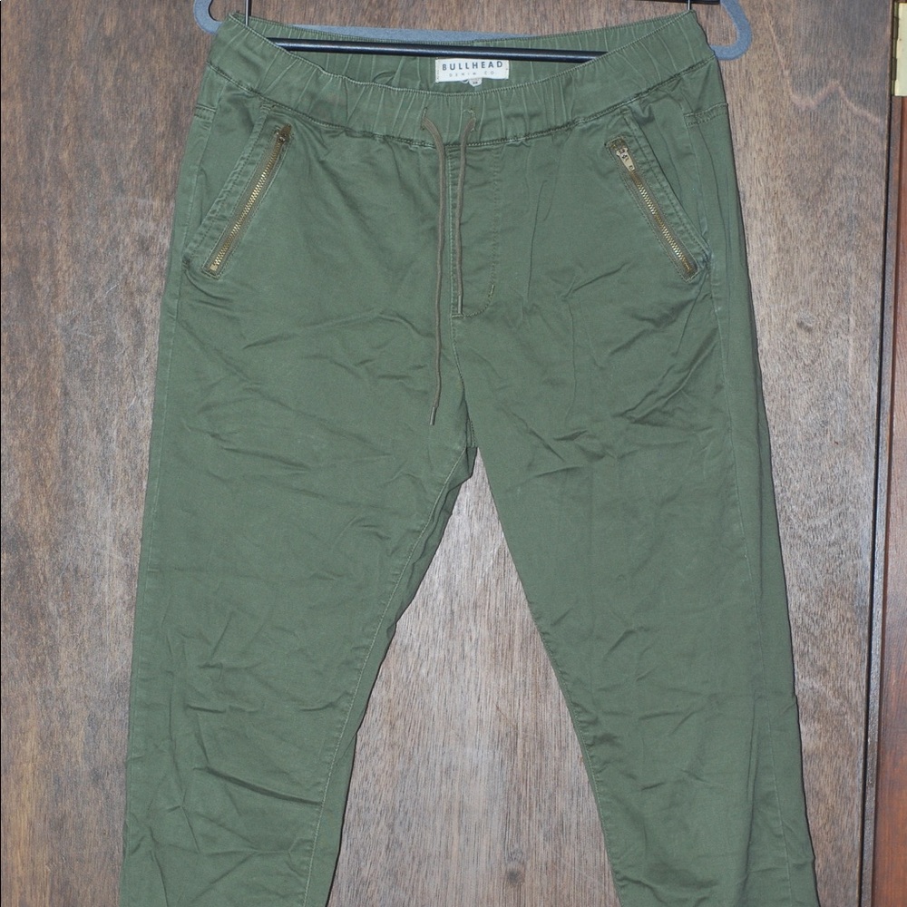 Cargo Green Jogger Pants