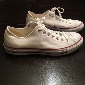White Converse Chuck Taylors