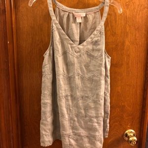 Linen tank