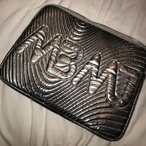 Silver Laptop Case