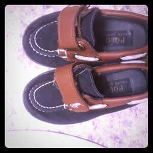 Toddler Ralph Lauren boat shoes