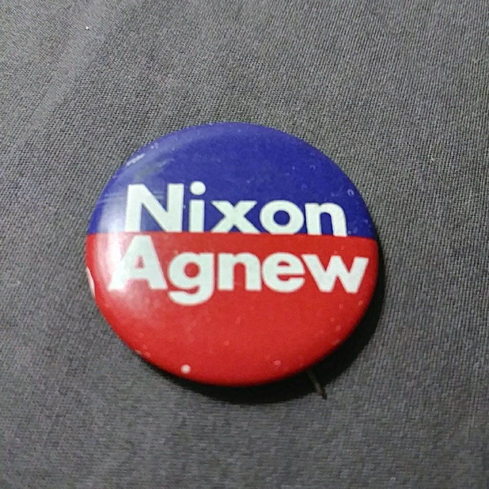 *Final Price* Vintage Nixon/Agnew Campaign Pin