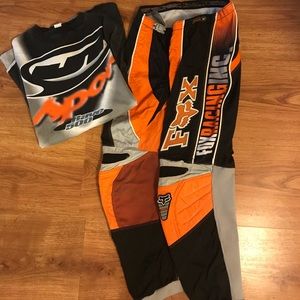 FOX 360 Motocross Pants and Shirt