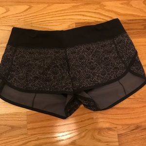 Lululemon Speed Shorts Sz 8