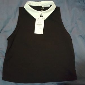 Peter pan collar t-shirt