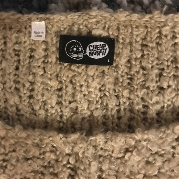 Cheap Monday beige sweater - Picture 3 of 3