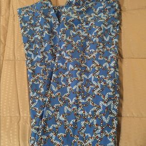 Lularoe 4th of July OS Leggings