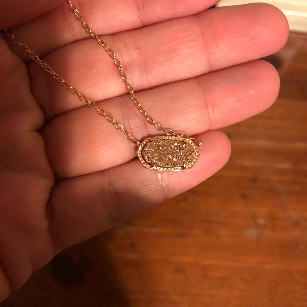 Rose gold Kendra Scott