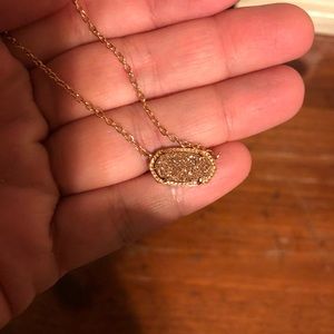 Rose gold Kendra Scott