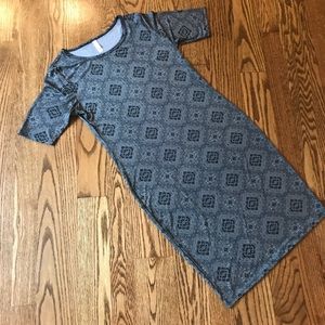 LuLaRoe Julia Dress, Size Large
