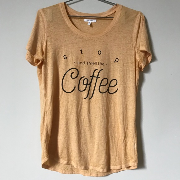 stop & smell the coffee tee • L - Picture 3 of 4