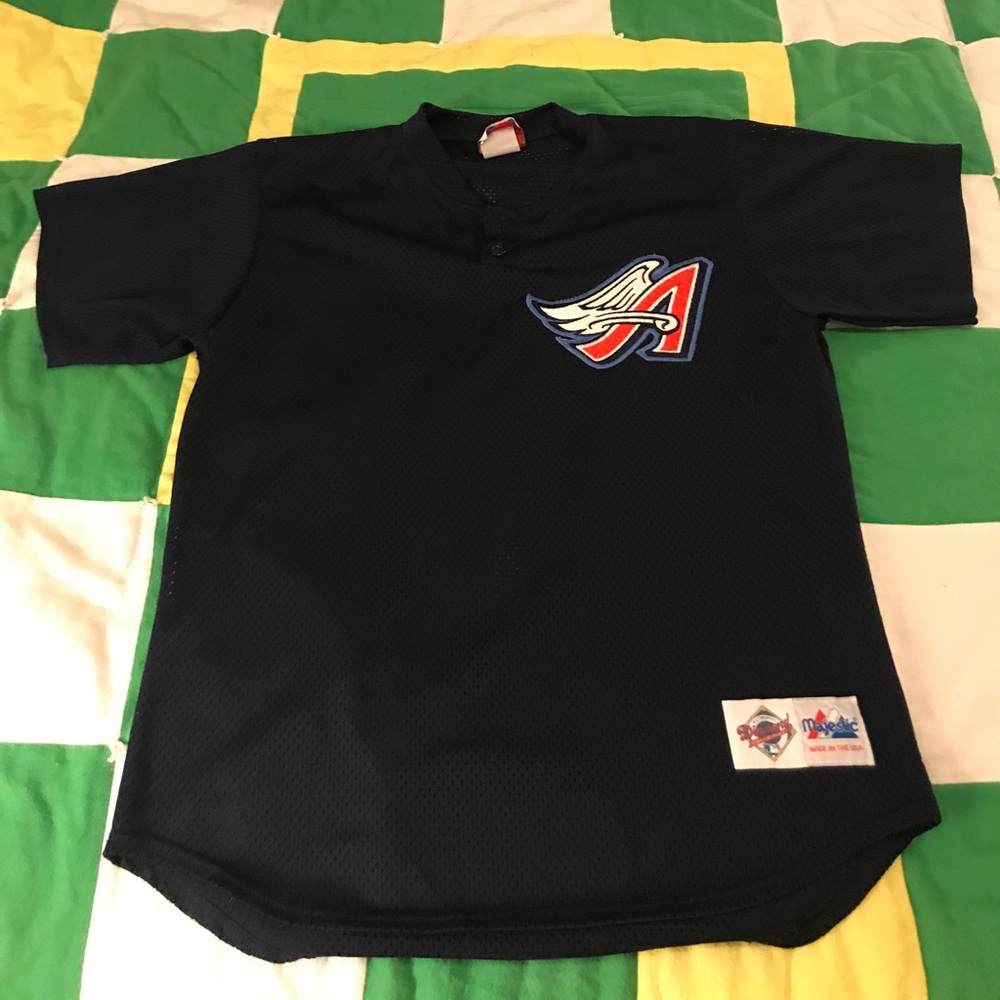 Blue Mesh Retro Angels Jersey