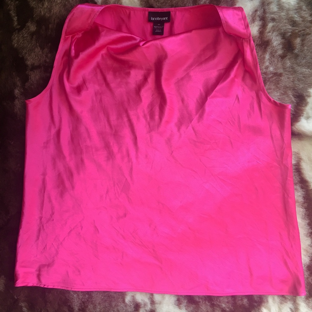 Pink chiffon blouse