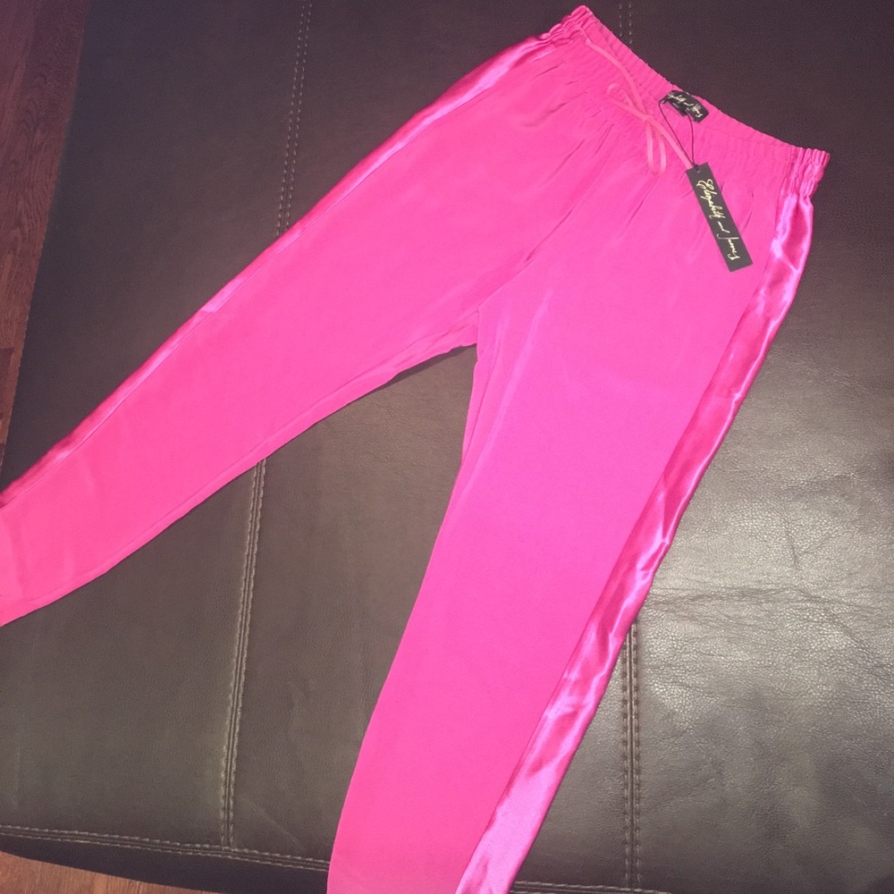 🌺 Elizabeth & James satin joggers 🌺