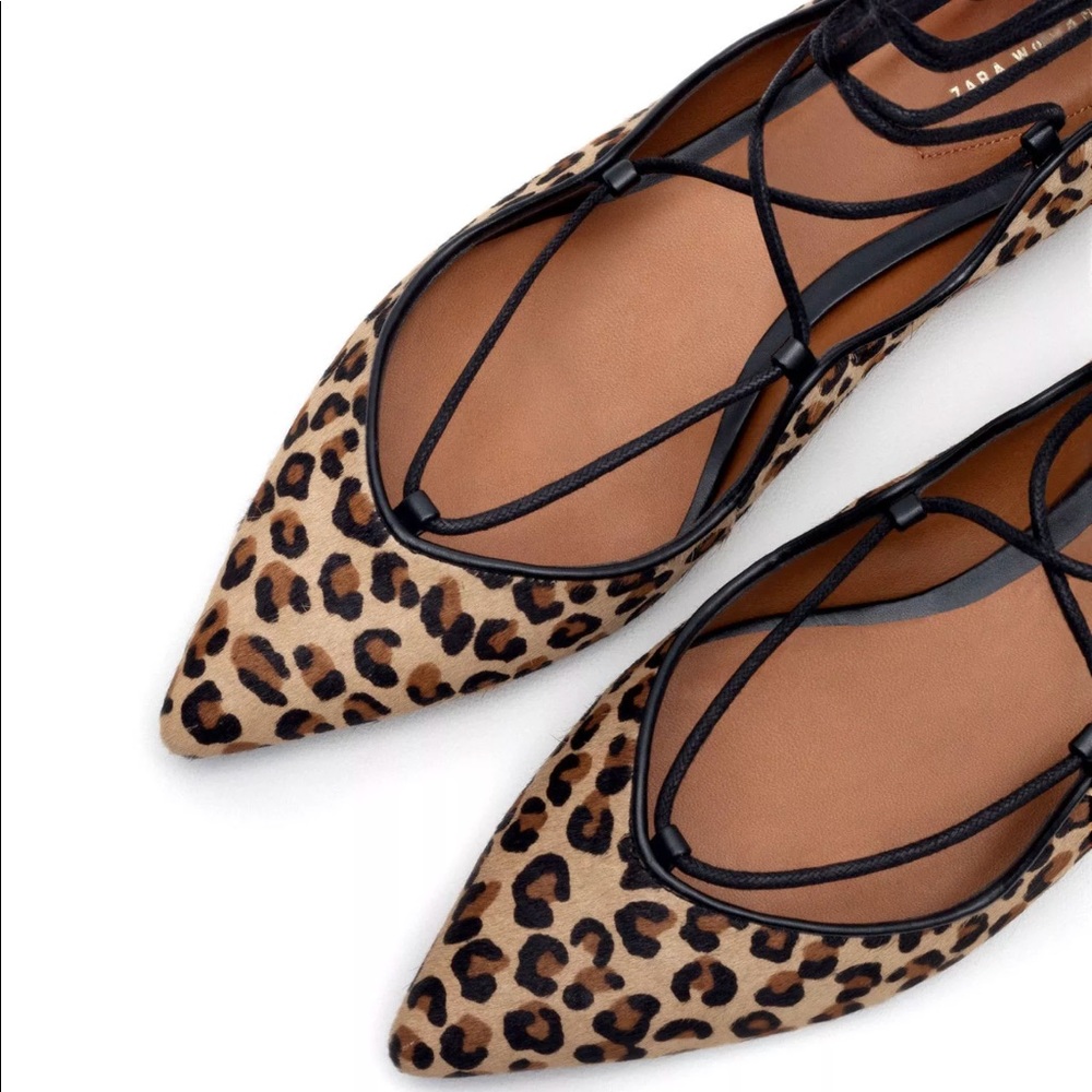 Leopard Zara Flats