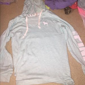 Mint green sweater form VS PINK