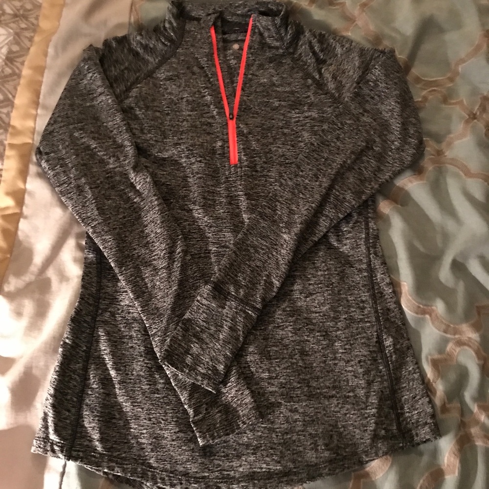 Half zip fleece lined compression top 🏃🏼‍♀️