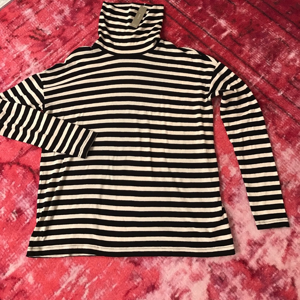 J.CREW!!!  Relaxed turtleneck
