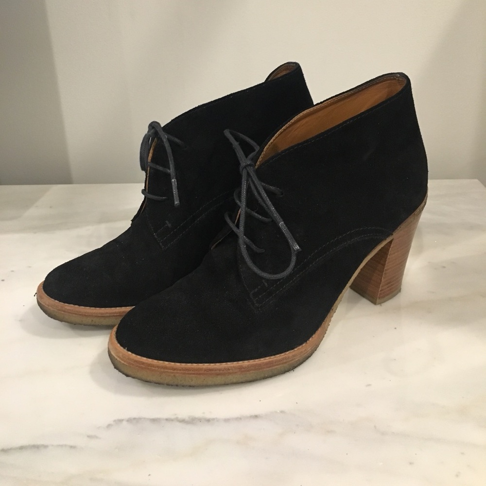 Ralph Lauren Collection Franny Suede Bootie
