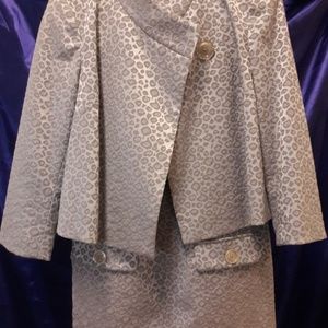 Michael Kors stunning silver/gray 2 pcs. Suit