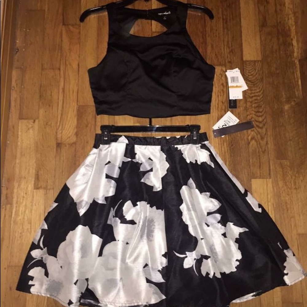 two piece dress