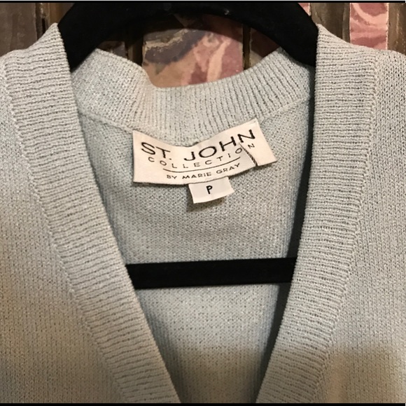 St. John collection Santana knit sweater vest - Picture 4 of 4