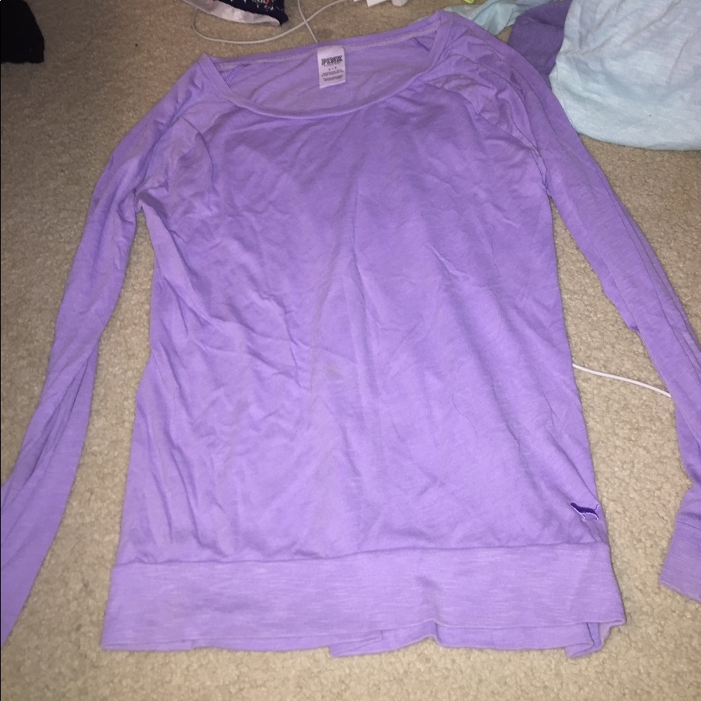VS PINK purple/lavender shirt