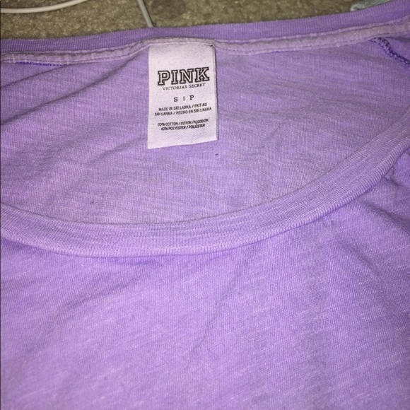 VS PINK purple/lavender shirt - Picture 2 of 3