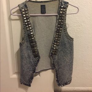 Zara studded vest