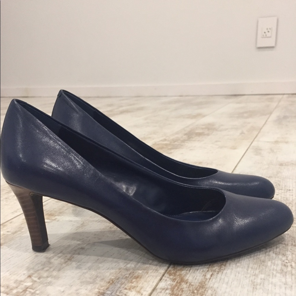 Ralph Lauren blue heels